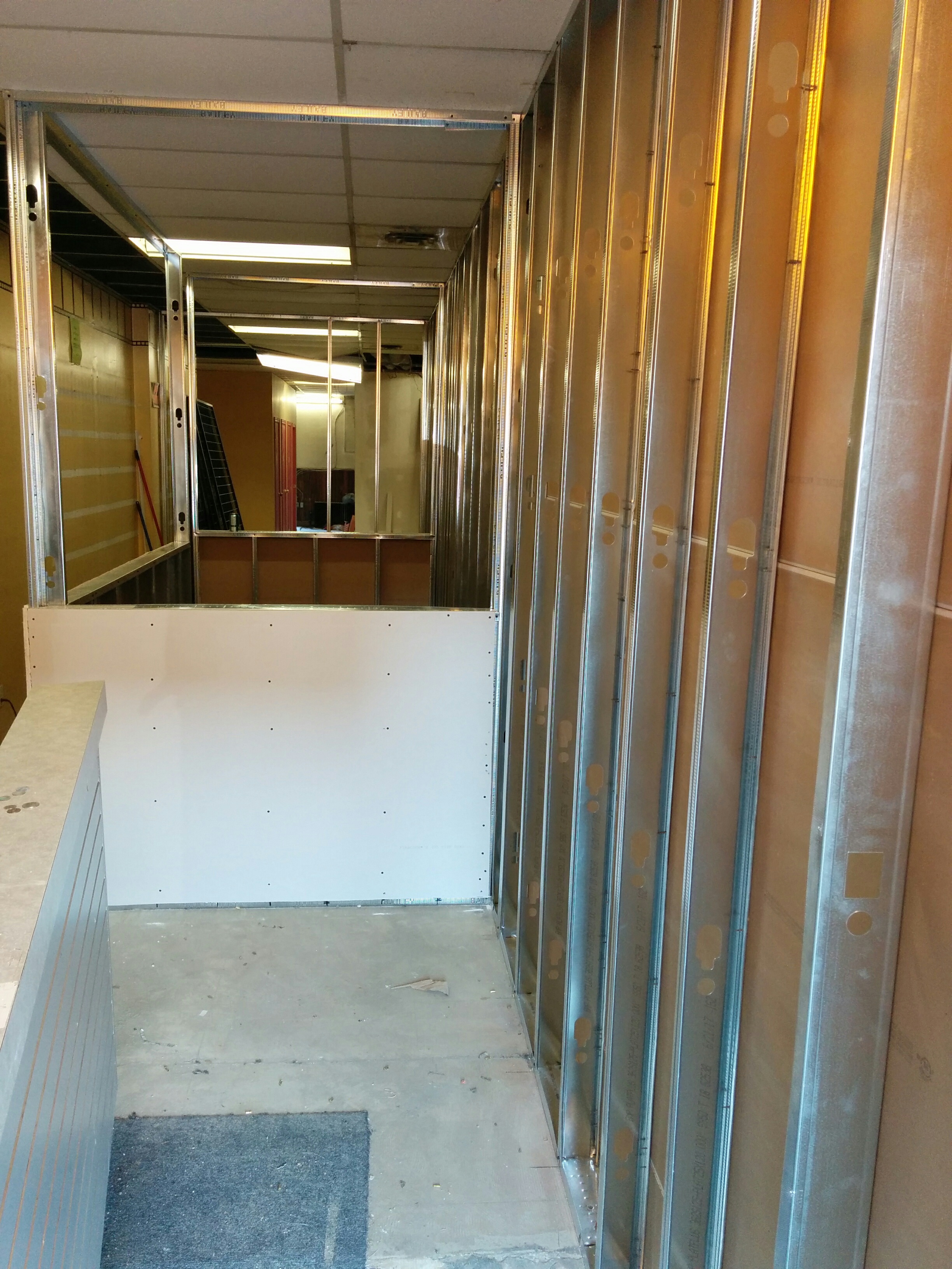 Office Interior Framing & Partitions
